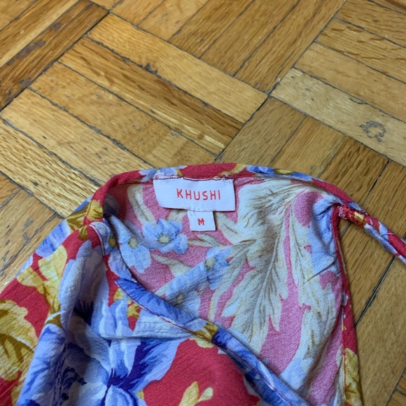 NEW FUNKY FLORAL SLEEVELESS FLORAL DRESS SUNDRESS BIG FLOWER PATTERN DRESS - Picture 11 of 14